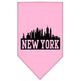 Load image into Gallery viewer, Pet and Dog Bandana Screen Printed, "New York Skyline"