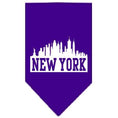 Load image into Gallery viewer, Pet and Dog Bandana Screen Printed, "New York Skyline"