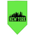 Load image into Gallery viewer, Pet and Dog Bandana Screen Printed, "New York Skyline"