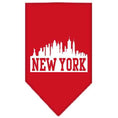 Load image into Gallery viewer, Pet and Dog Bandana Screen Printed, "New York Skyline"