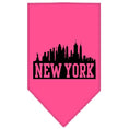 Load image into Gallery viewer, Pet and Dog Bandana Screen Printed, "New York Skyline"