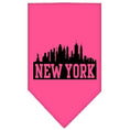 Load image into Gallery viewer, Pet and Dog Bandana Screen Printed, "New York Skyline"