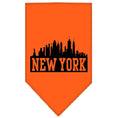 Load image into Gallery viewer, Pet and Dog Bandana Screen Printed, "New York Skyline"