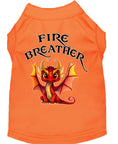 Load image into Gallery viewer, Pet Dog & Cat Shirt Screen Printed, "Fire Breather Dragon"