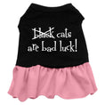 Load image into Gallery viewer, Halloween Pet Dress "Black Cats Are Bad Luck"