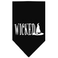 Load image into Gallery viewer, Halloween Pet and Dog Bandana Screen Printed, "Wicked"