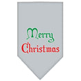 Load image into Gallery viewer, Christmas Pet and Dog Bandana Screen Printed, "Merry Christmas"