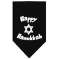 Load image into Gallery viewer, Pet and Dog Bandana Screen Printed, "Happy Hanukkah"