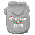 Load image into Gallery viewer, Christmas Pet Hoodie Screen Printed, "Aberdoggie & Fetch"