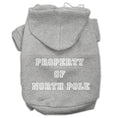 Load image into Gallery viewer, Christmas Pet Hoodie "Property of North Pole"