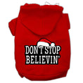 Load image into Gallery viewer, Christmas Pet Hoodie, "Don't Stop Believin"