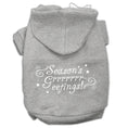 Load image into Gallery viewer, Christmas Pet Hoodie Screen Printed, "Season's Greetings"