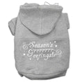 Load image into Gallery viewer, Christmas Pet Hoodie Screen Printed, "Season's Greetings"