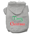 Load image into Gallery viewer, Christmas Pet Hoodie Screen Printed, "Merry Christmas"