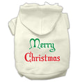 Load image into Gallery viewer, Christmas Pet Hoodie Screen Printed, "Merry Christmas"