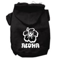 Load image into Gallery viewer, Pet Hoodie "Aloha Flower"