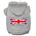 Load image into Gallery viewer, Pet, Dog & Cat Hoodie, "Bone Shaped Flag British (Union Jack) Flag"