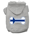 Load image into Gallery viewer, Pet, Dog & Cat Hoodie Screen Printed, "Bone Shaped Finland Flag"