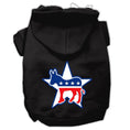 Load image into Gallery viewer, Pet Hoodie Screen Printed, "Democrat"