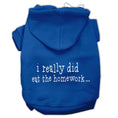 Load image into Gallery viewer, Pet Hoodie "I Really Did Eat The Homework"