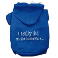 Load image into Gallery viewer, Pet Hoodie "I Really Did Eat The Homework"