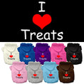 Load image into Gallery viewer, Pet Hoodie "I Love Treats"