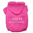 Load image into Gallery viewer, Pet Hoodie "I Really Did Eat The Homework"