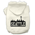 Load image into Gallery viewer, Pet Hoodie "Seattle Skyline"