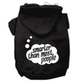 Load image into Gallery viewer, Pet Hoodie "Smarter Than Most People"