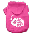 Load image into Gallery viewer, Pet Hoodie "Smarter Than Most People"
