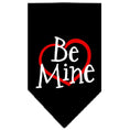 Load image into Gallery viewer, Pet and Dog Bandana Screen Printed, "Be Mine"