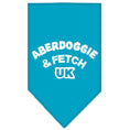 Load image into Gallery viewer, Pet and Dog Bandana Screen Printed, "Aberdoggie & Fetch UK"