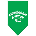 Load image into Gallery viewer, Pet and Dog Bandana Screen Printed, "Aberdoggie & Fetch UK"