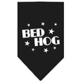 Load image into Gallery viewer, Pet and Dog Bandana Screen Printed, "Bed Hog"