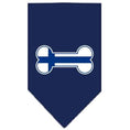 Load image into Gallery viewer, Pet and Dog Bandana Screen Printed, "Bone Flag Finland"