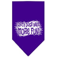 Load image into Gallery viewer, Pet and Dog Bandana Screen Printed, "Dirty Dogs Have More Fun"