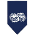 Load image into Gallery viewer, Pet and Dog Bandana Screen Printed, "Dirty Dogs Have More Fun"
