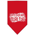 Load image into Gallery viewer, Pet and Dog Bandana Screen Printed, "Dirty Dogs Have More Fun"