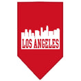 Load image into Gallery viewer, Pet and Dog Bandana Screen Printed, "Los Angeles Skyline"