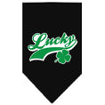 Load image into Gallery viewer, Pet and Dog Bandana Screen Printed, "Lucky Swoosh"