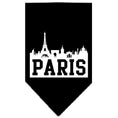 Load image into Gallery viewer, Pet and Dog Bandana Screen Printed, "Paris Skyline"