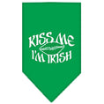 Load image into Gallery viewer, Pet and Dog Bandana Screen Printed, "Kiss Me I'm Irish"