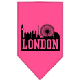 Load image into Gallery viewer, Pet and Dog Bandana Screen Printed, "London Skyline"