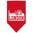 Load image into Gallery viewer, Pet and Dog Bandana Screen Printed, "London Skyline"