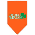 Load image into Gallery viewer, Pet and Dog Bandana Screen Printed, "Proud To Be Irish"