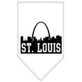 Load image into Gallery viewer, Pet and Dog Bandana Screen Printed, "St. Louis Skyline"