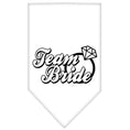 Load image into Gallery viewer, Pet and Dog Bandana Screen Printed, "Team Bride"