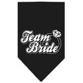 Load image into Gallery viewer, Pet and Dog Bandana Screen Printed, "Team Bride"