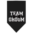 Load image into Gallery viewer, Pet and Dog Bandana Screen Printed, "Team Groom"