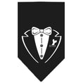 Load image into Gallery viewer, Pet and Dog Bandana Screen Printed, "Tuxedo"
